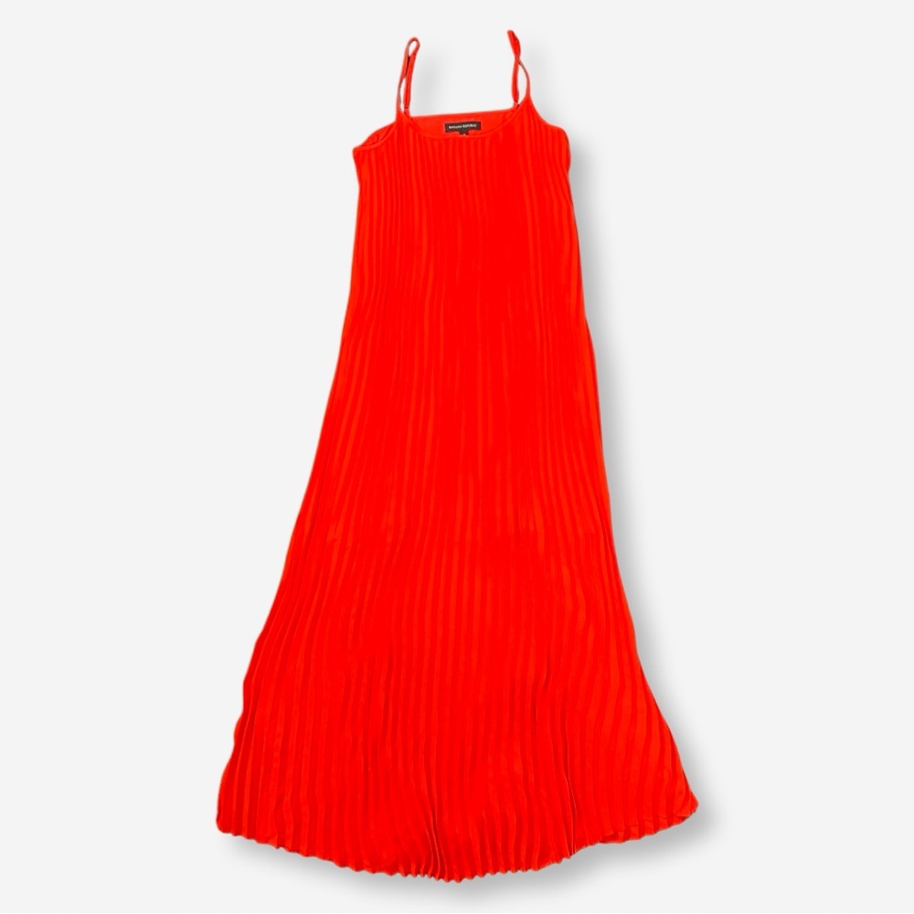 Banana Republic Long Red/ Orange Dress